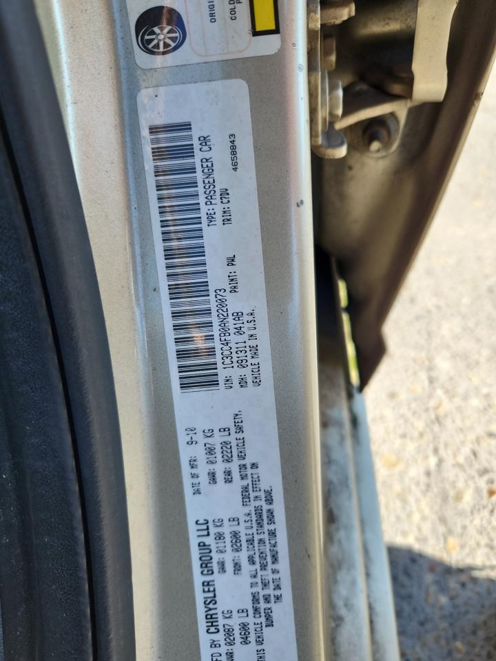 2010 Chrysler Sebring Touring VIN: 1C3CC4FB0AN220073 Lot: 93229425