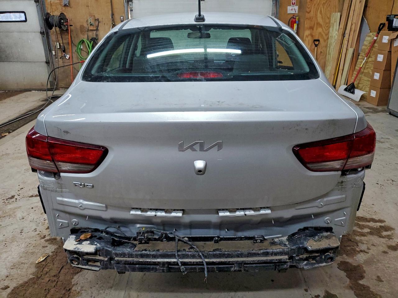 2022 Kia Rio Lx VIN: 3KPA24AD1NE437902 Lot: 93519375