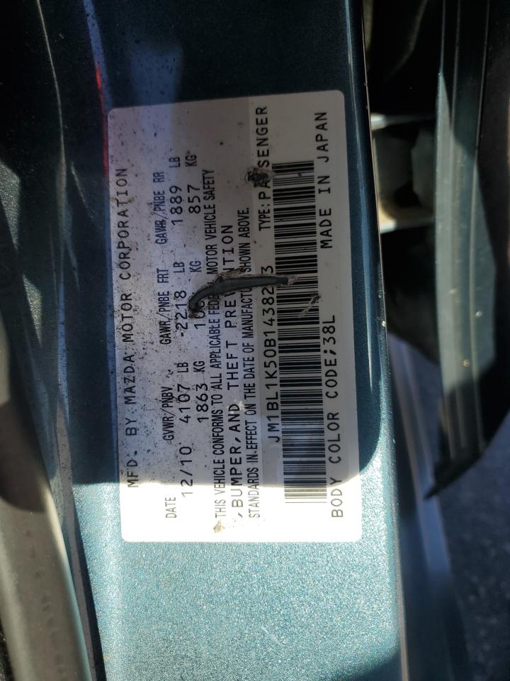 2011 Mazda 3 S VIN: JM1BL1K50B1438223 Lot: 91471795