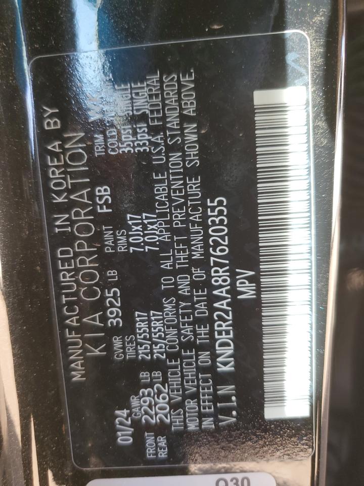 2024 Kia Seltos Ex VIN: KNDER2AA8R7620355 Lot: 91473485