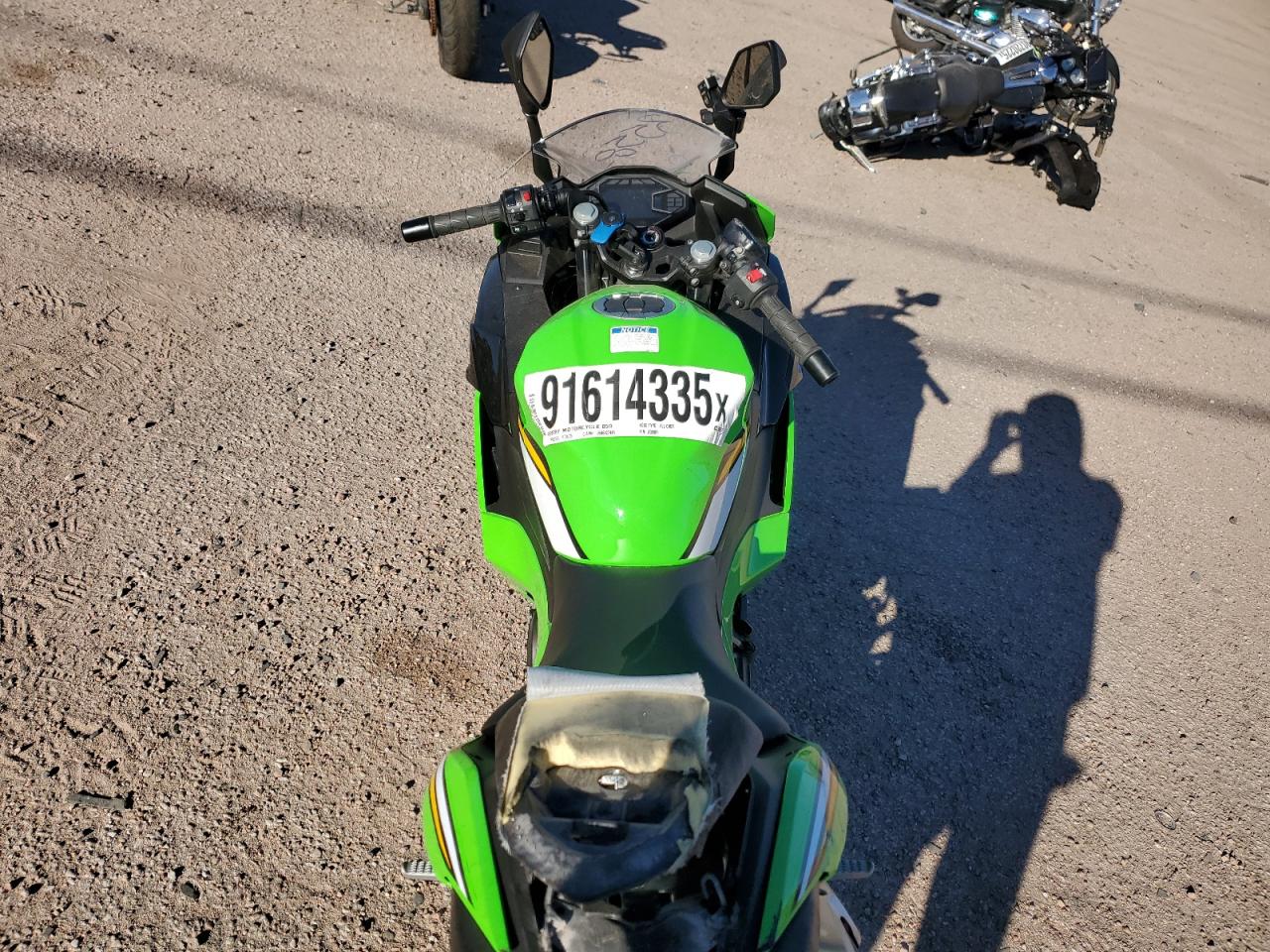 2025 Kawasaki Ex500 H VIN: ML5EXGH13SDA39987 Lot: 91614335