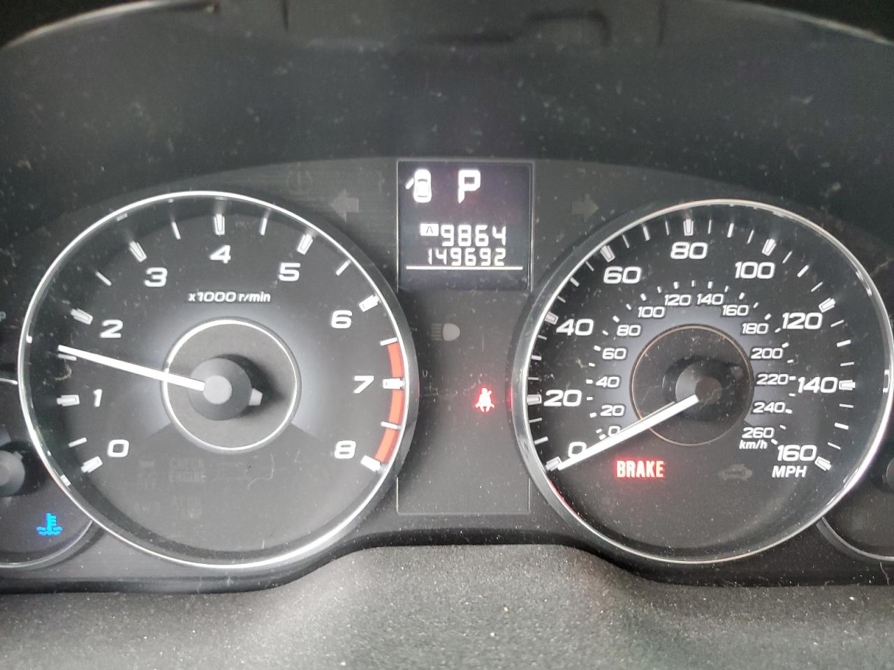 2012 Subaru Legacy 3.6R Limited VIN: 4S3BMDK65C2009274 Lot: 91375085