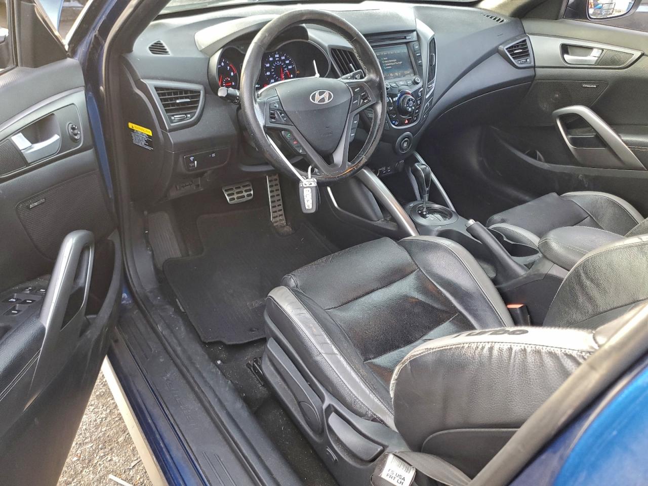 2016 Hyundai Veloster Turbo VIN: KMHTC6AE6GU261049 Lot: 94185525