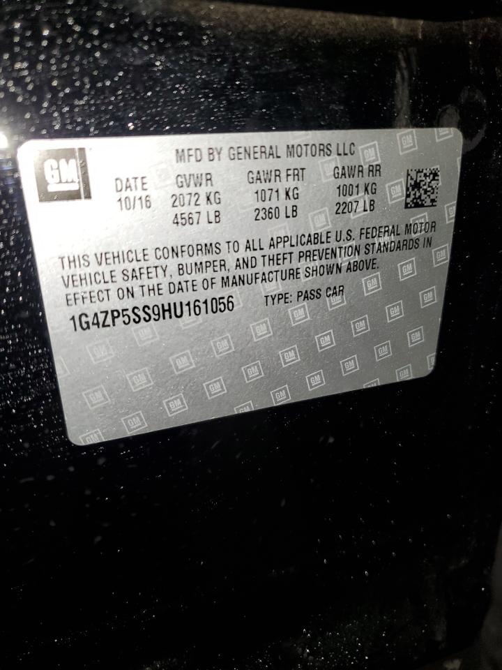 2017 Buick Lacrosse Essence VIN: 1G4ZP5SS9HU161056 Lot: 93206985