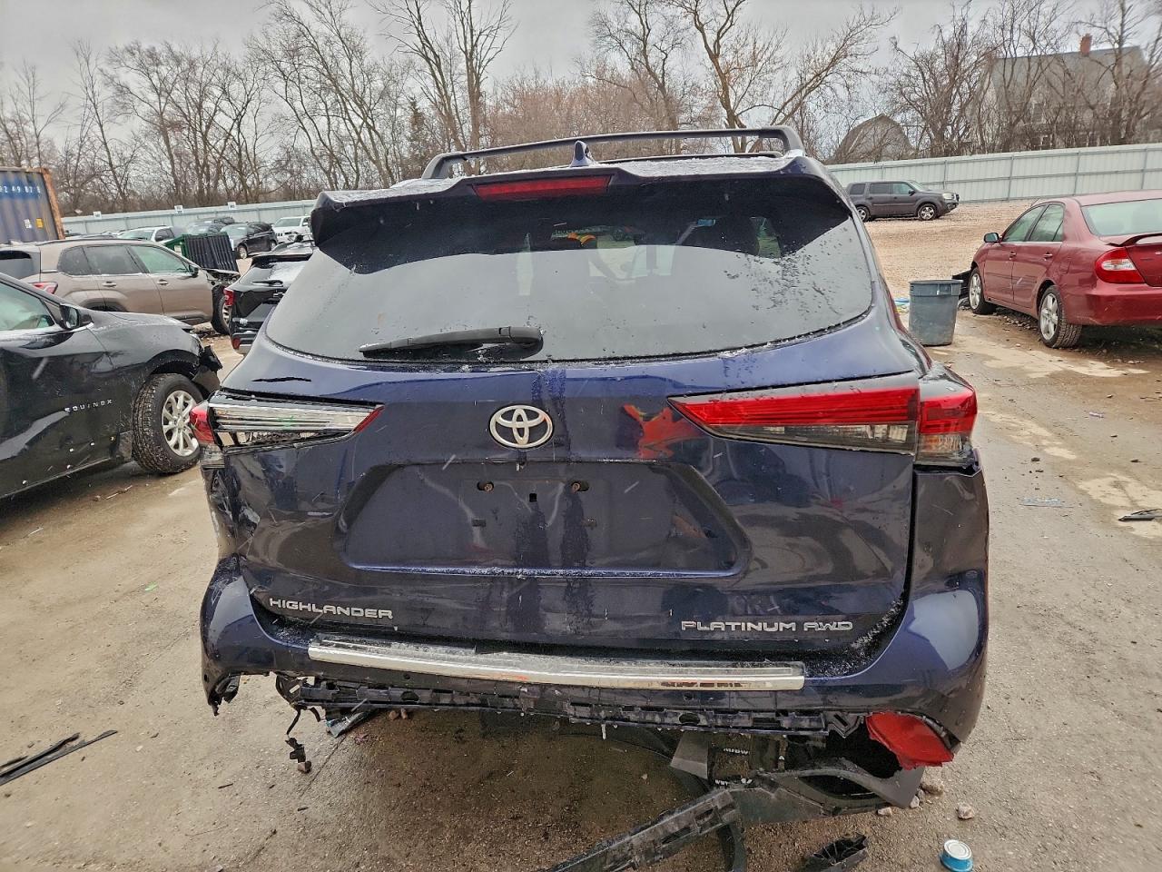 2020 Toyota Highlander Platinum VIN: 5TDFZRBH2LS018959 Lot: 94449655