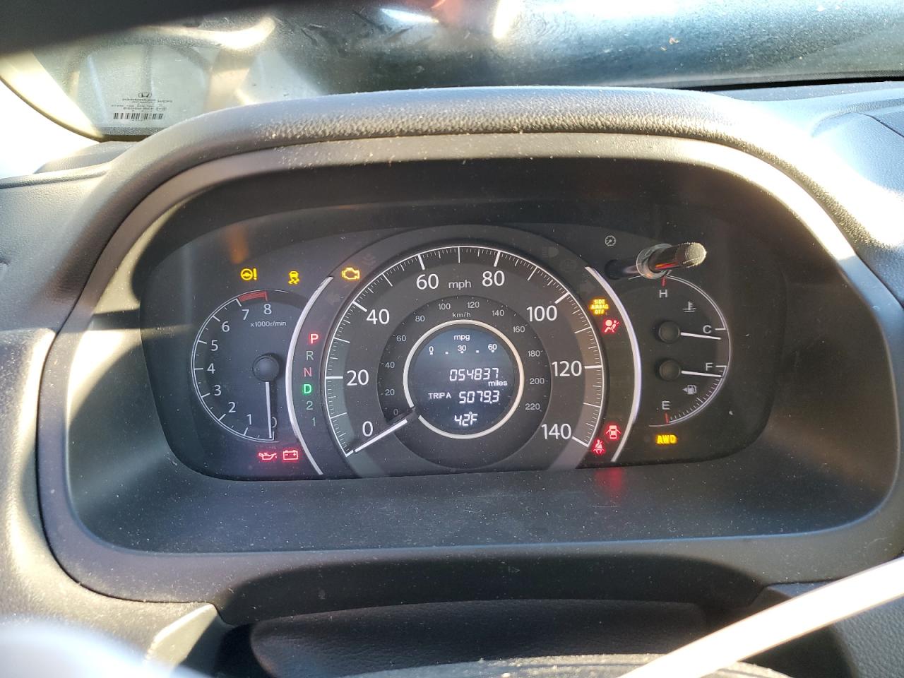 2014 Honda Cr-V Ex VIN: 2HKRM4H59EH702007 Lot: 93283675