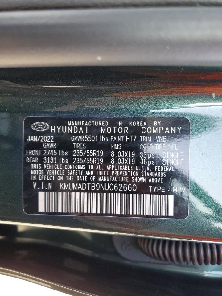 2022 Genesis Gv70 Base VIN: KMUMADTB9NU062660 Lot: 91120925