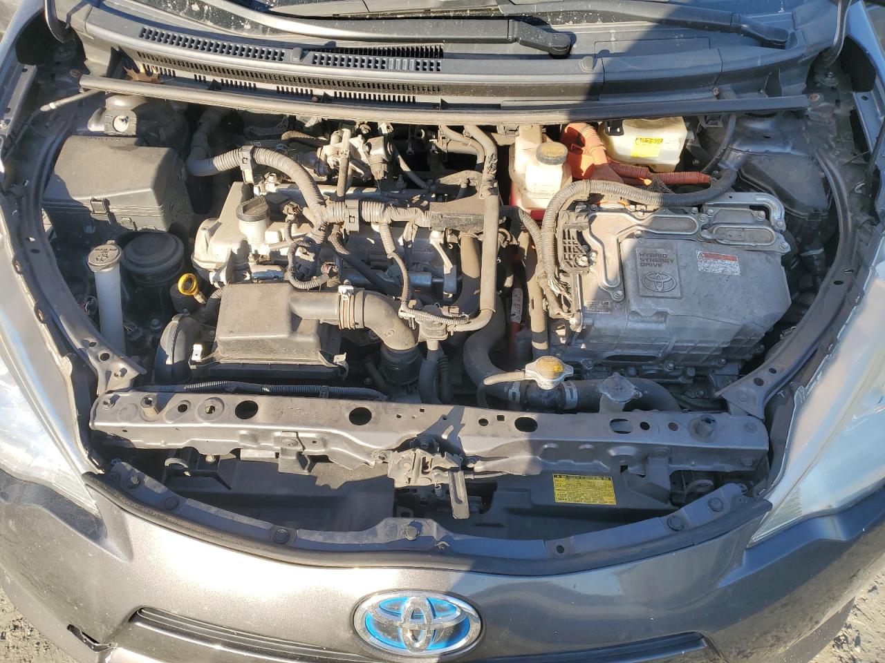 2012 Toyota Prius C VIN: JTDKDTB3XC1015075 Lot: 92593065