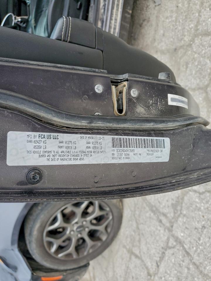 2016 Chrysler 300 S VIN: 2C3CCAGG4GH176055 Lot: 93642855