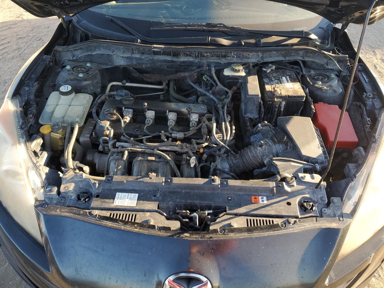 2011 Mazda 3 I VIN: JM1BL1VF1B1486947 Lot: 92129745