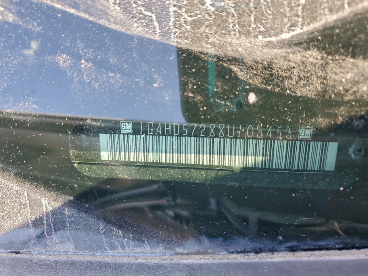 2008 Buick Lucerne Cxl VIN: 1G4HD57288U103453 Lot: 93123625