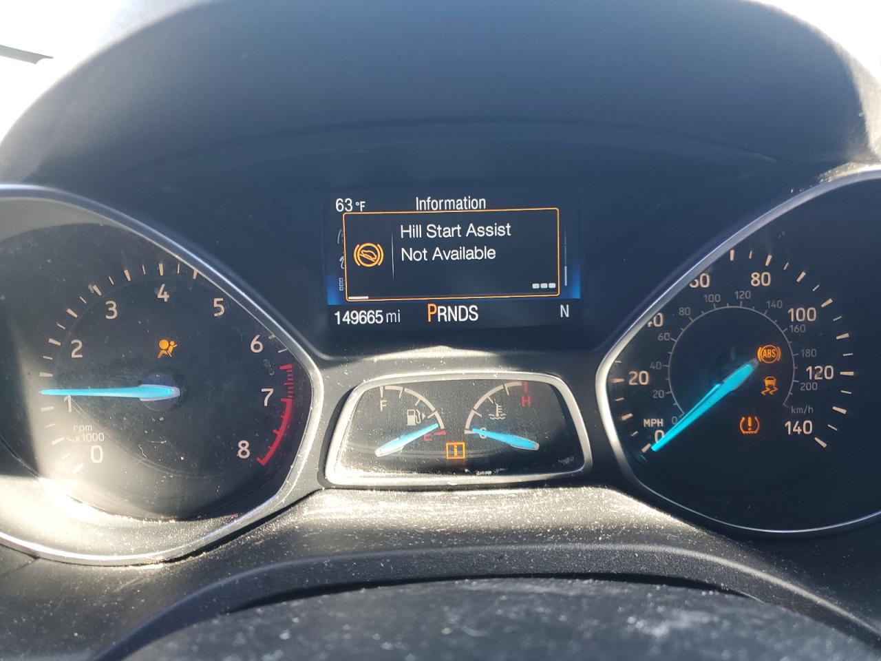 2017 Ford Escape S VIN: 1FMCU0F77HUA10353 Lot: 85954745