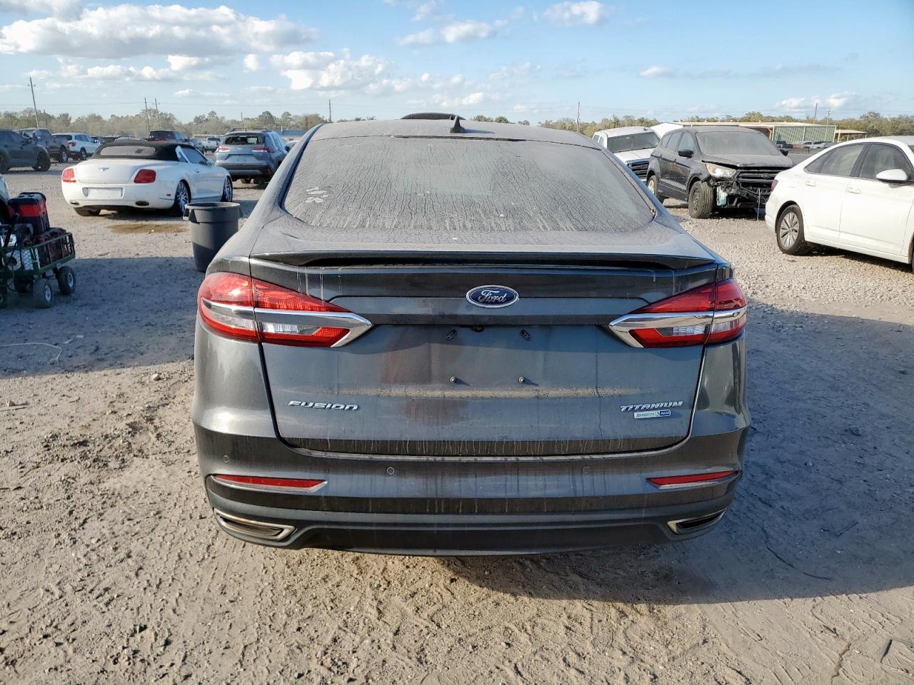 2019 Ford Fusion Titanium VIN: 3FA6P0D94KR152712 Lot: 92259635