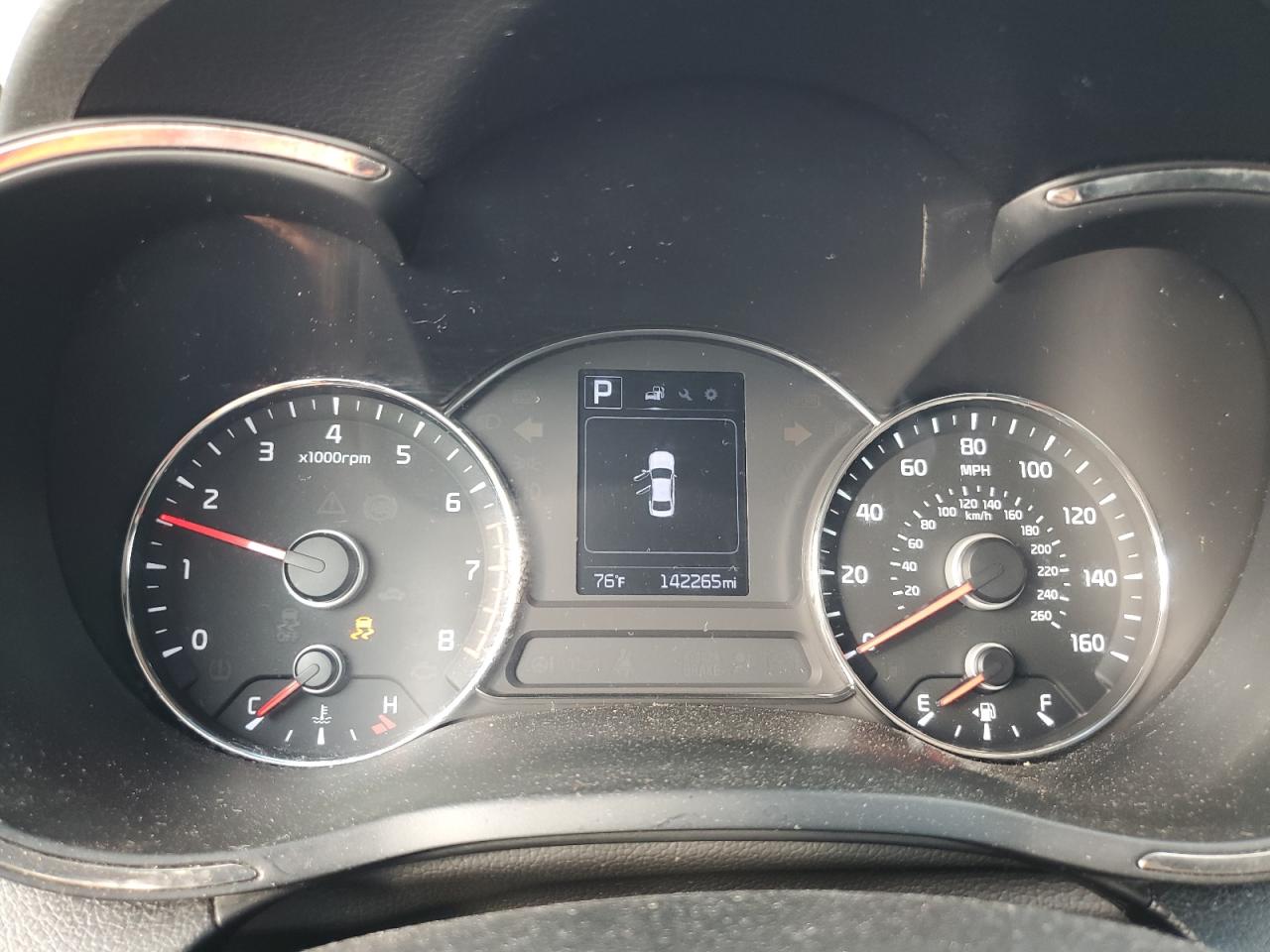 2017 Kia Forte Lx VIN: 3KPFL4A76HE126158 Lot: 92390945