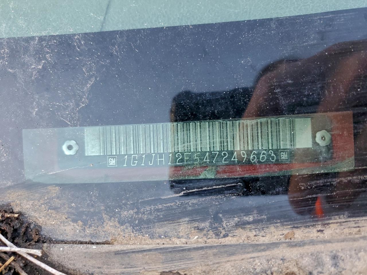 2004 Chevrolet Cavalier Ls Sport VIN: 1G1JH12F547249663 Lot: 93061605