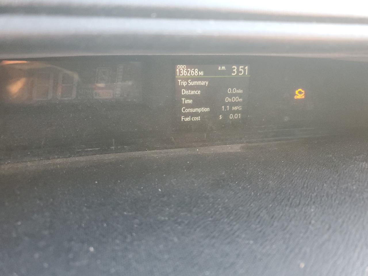 2013 Toyota Prius C VIN: JTDKDTB39D1537374 Lot: 93536175