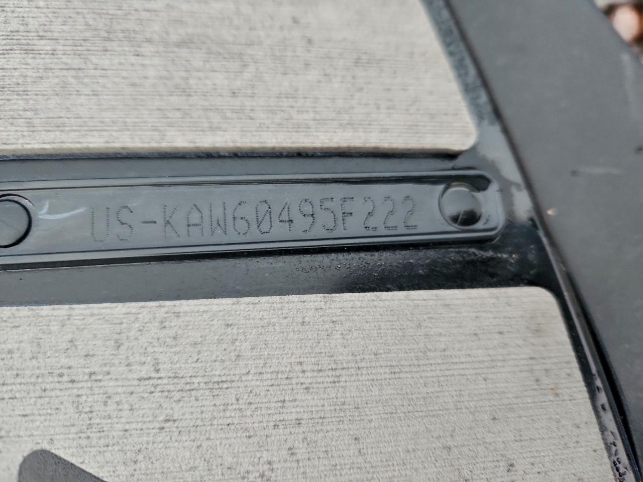 2022 Kawasaki Ultra VIN: KAW60495F222 Lot: 92589095