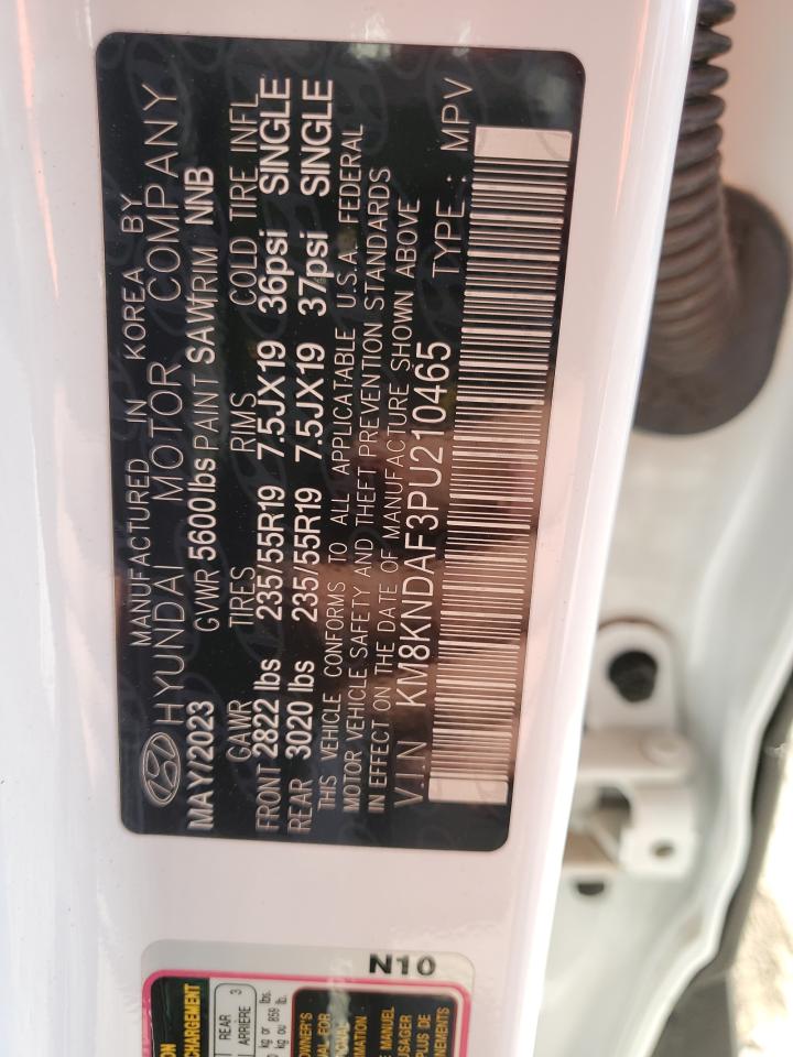 2023 Hyundai Ioniq 5 Sel VIN: KM8KNDAF3PU210465 Lot: 92468975