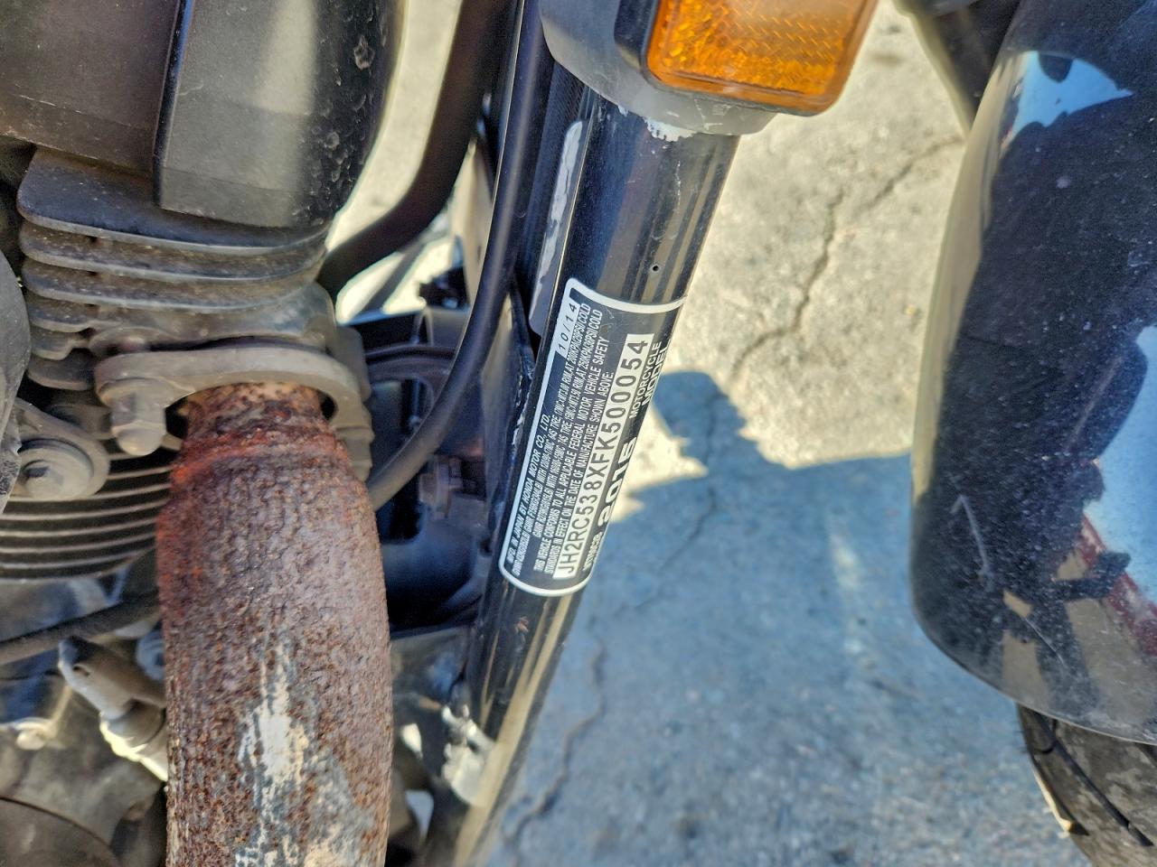 2015 Honda Vt750 C2B VIN: JH2RC538XFK500054 Lot: 94385875