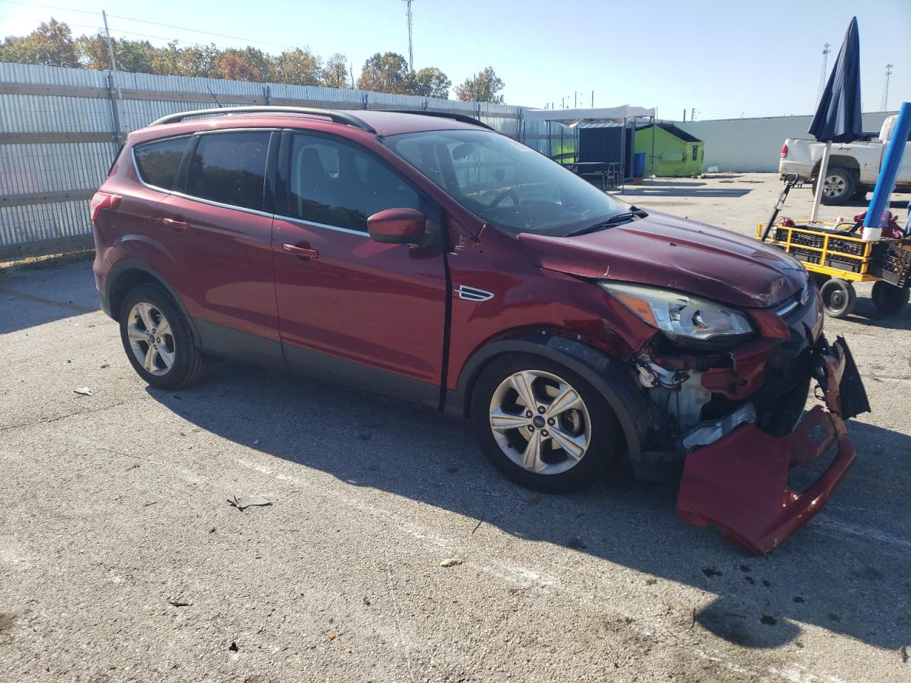 2014 Ford Escape Se VIN: 1FMCU0GX1EUE12556 Lot: 91373915