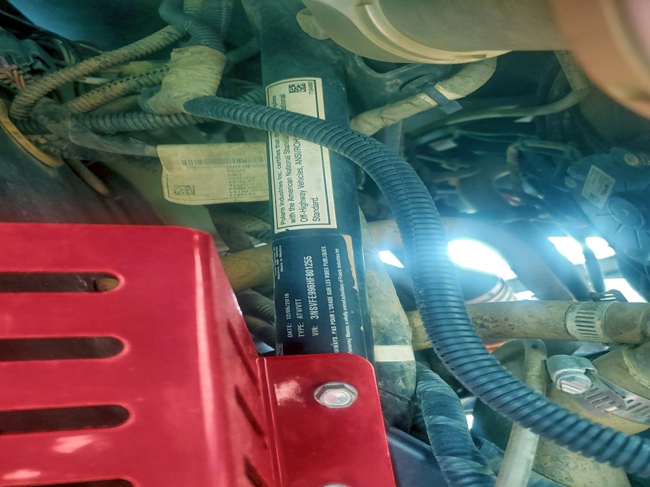 2017 Polaris Rzr Xp 4 1000 Eps VIN: 3NSVFE996HF801255 Lot: 93067085