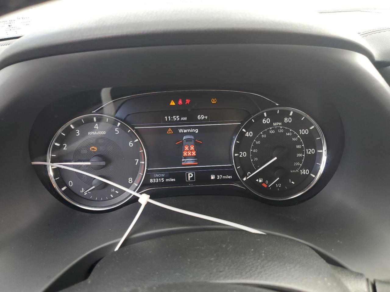 2021 Infiniti Qx80 Luxe VIN: JN8AZ2AEXM9273128 Lot: 92363095