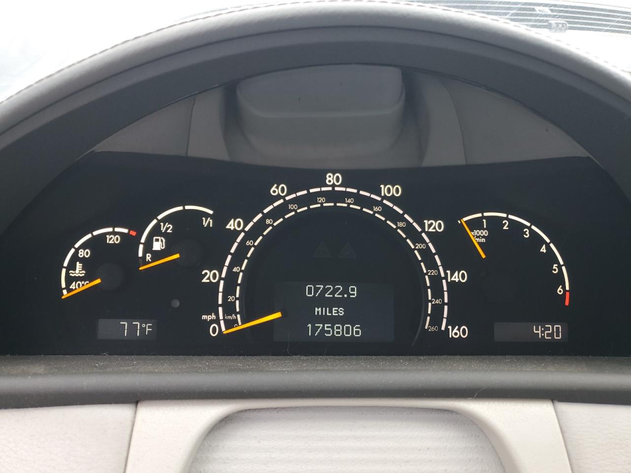 2001 Mercedes-Benz Cl 500 VIN: WDBPJ75J61A009222 Lot: 92596995