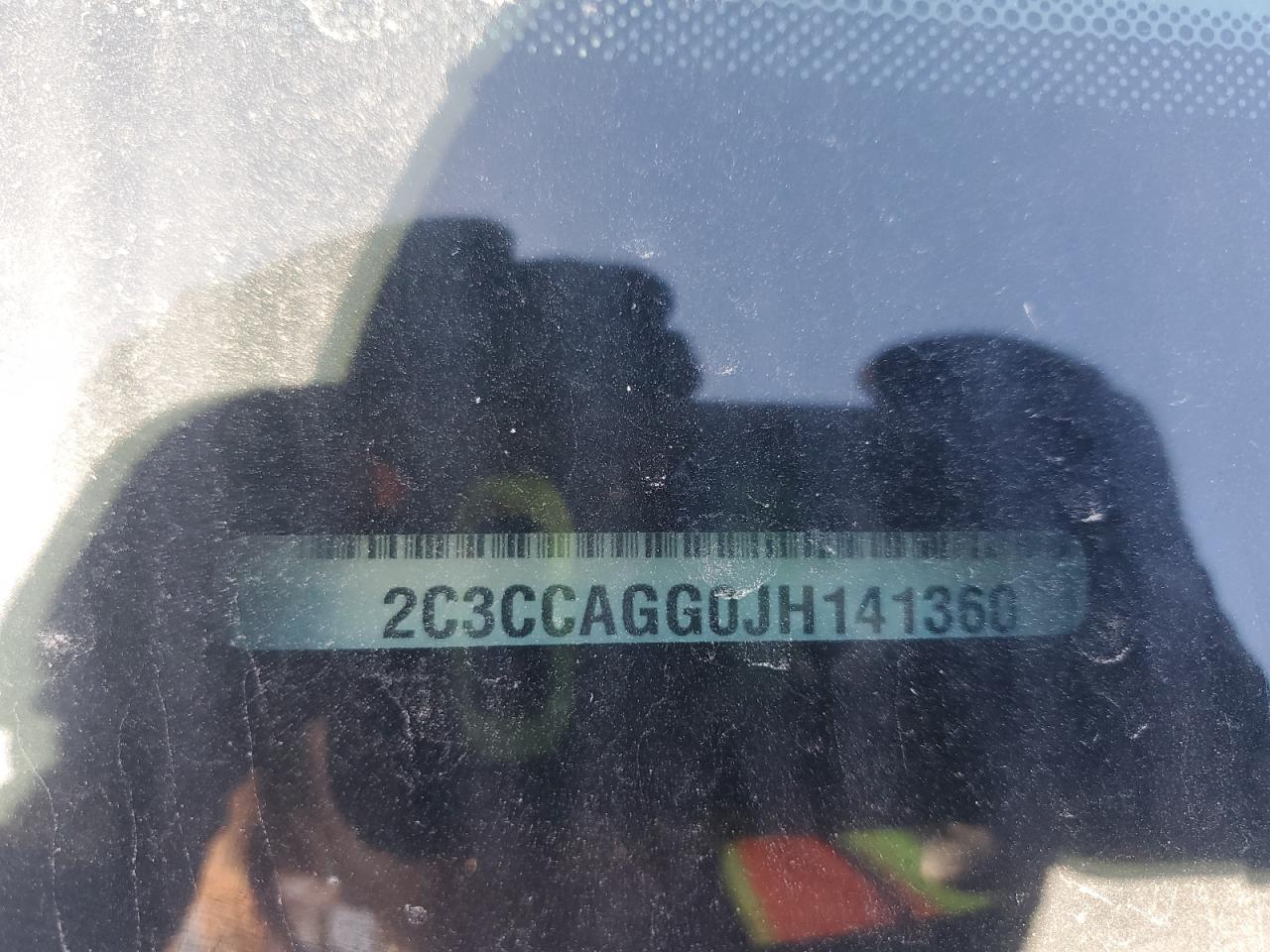 2018 Chrysler 300 S VIN: 2C3CCAGG0JH141360 Lot: 91065585