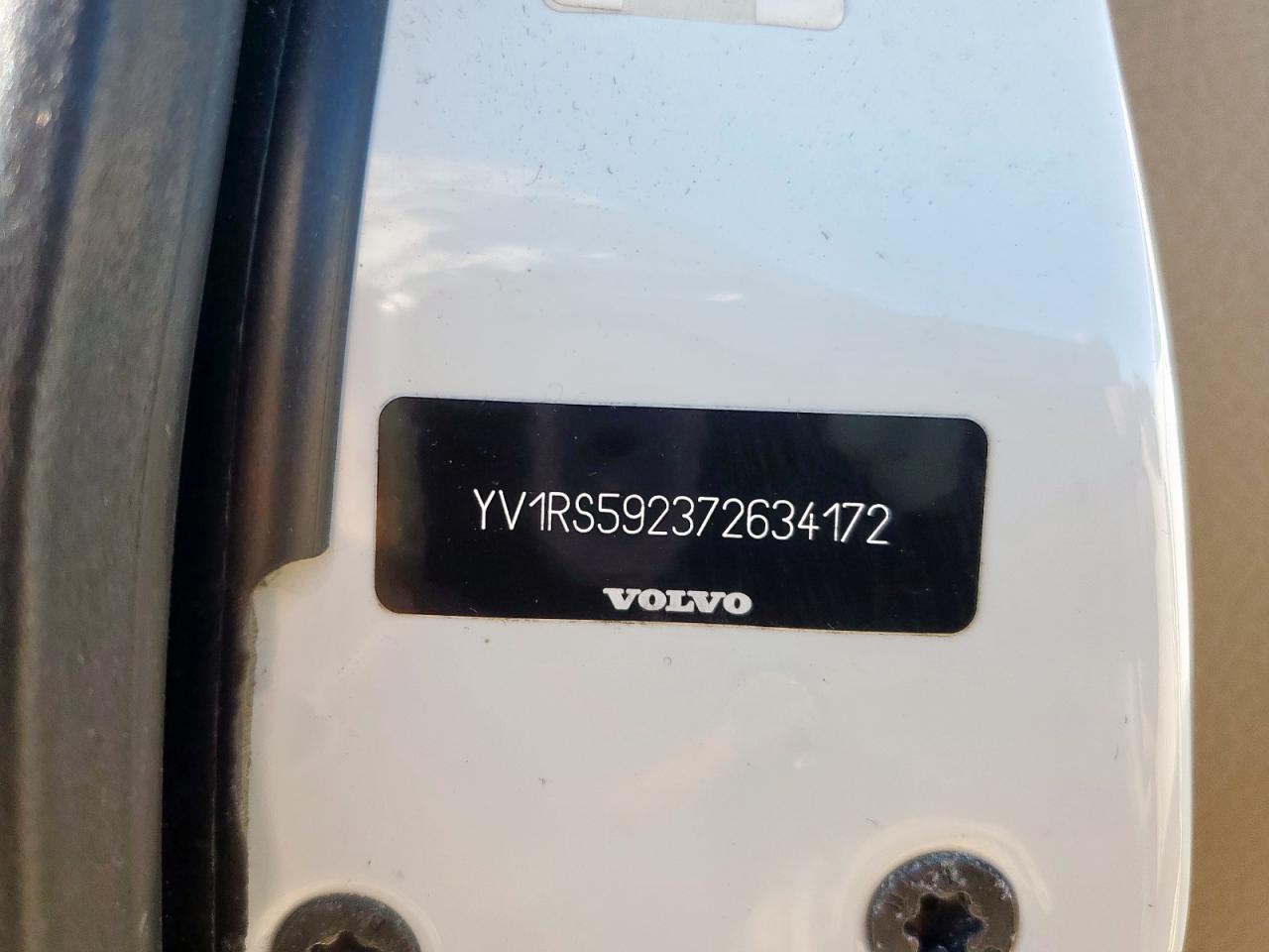 2007 Volvo S60 2.5T VIN: YV1RS592372634172 Lot: 91246335