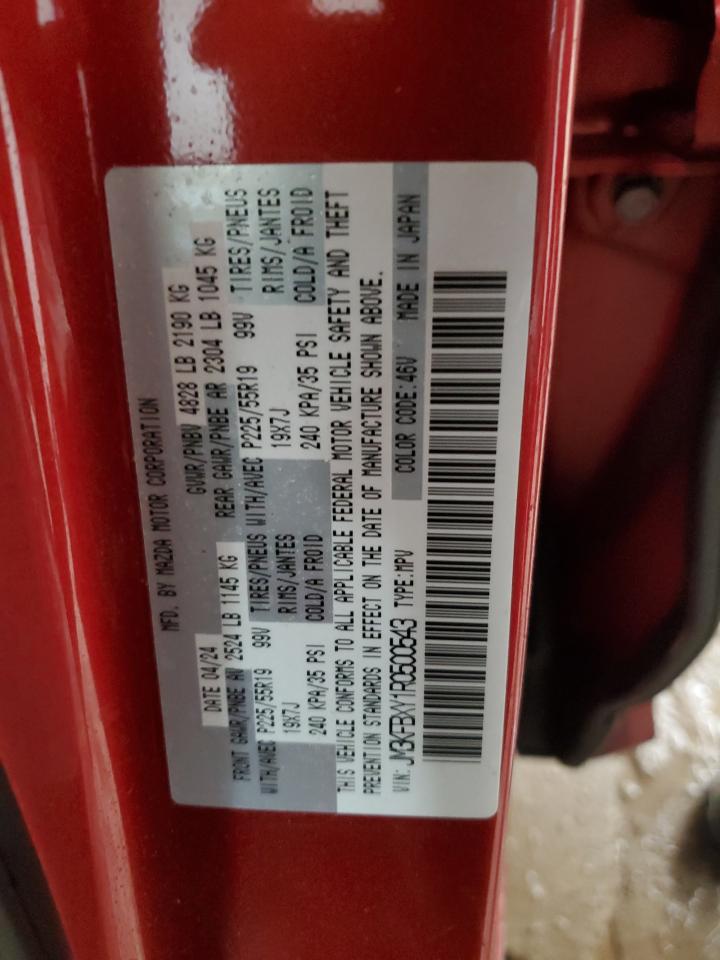 2024 Mazda Cx-5 Signature VIN: JM3KFBXY1R0500543 Lot: 91507105