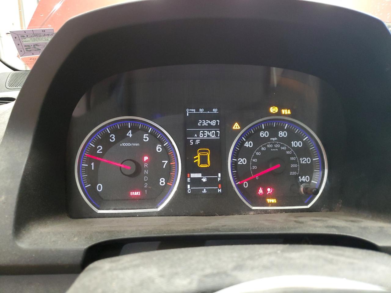 2007 Honda Cr-V Exl VIN: JHLRE48717C112688 Lot: 93005295