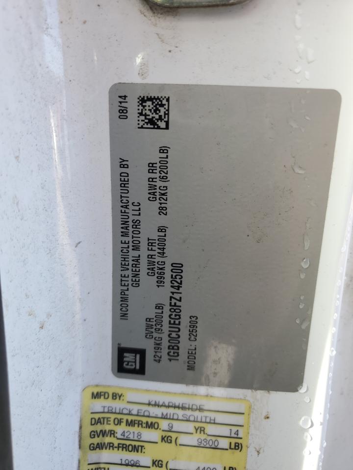 2015 Chevrolet Silverado C2500 Heavy Duty VIN: 1GB0CUEG8FZ142500 Lot: 91101525