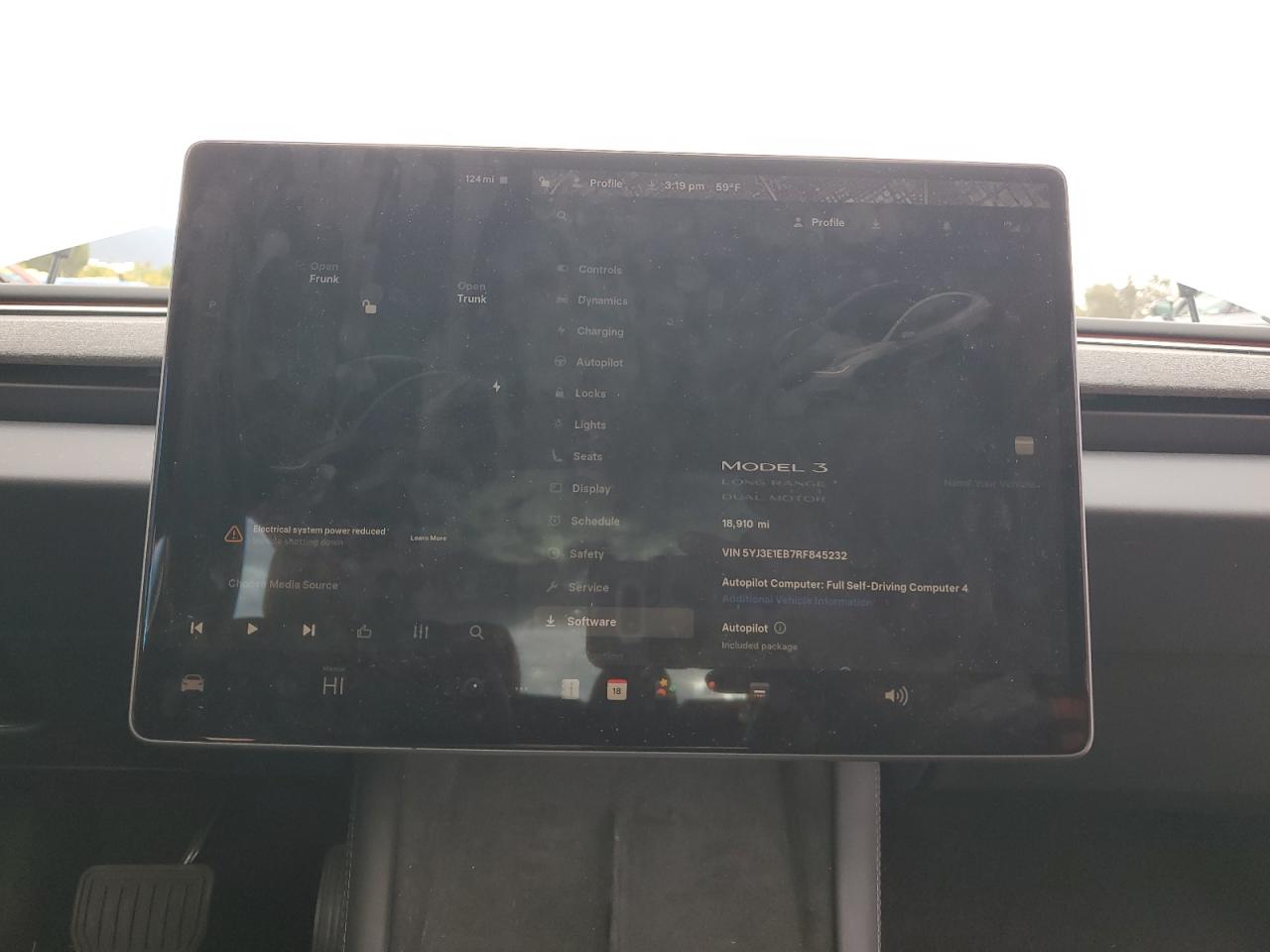 2024 Tesla Model 3 VIN: 5YJ3E1EB7RF845232 Lot: 93371935