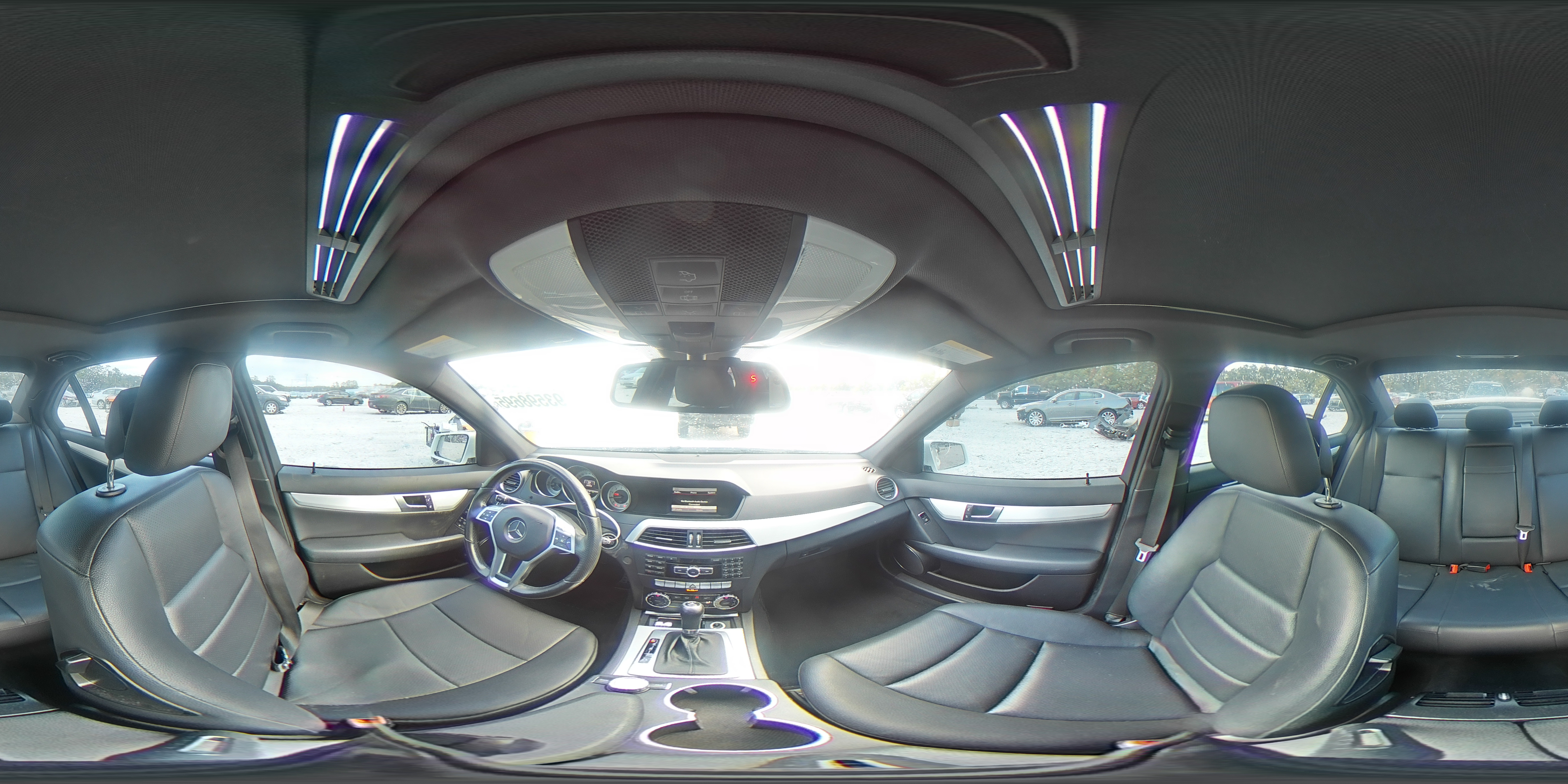 2013 Mercedes-Benz C 250 VIN: WDDGF4HB6DA766346 Lot: 93598695