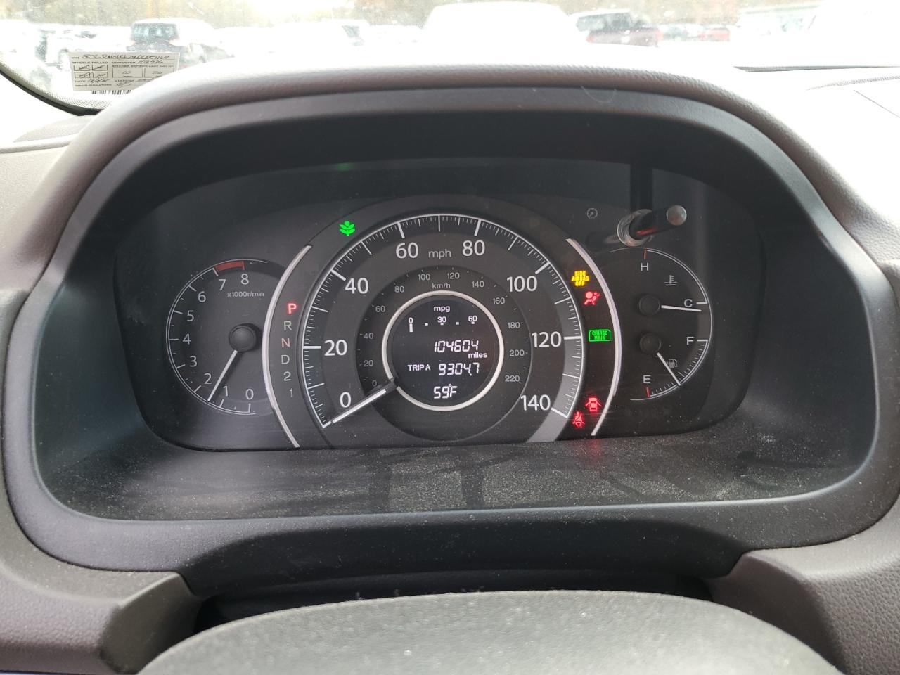 2013 Honda Cr-V Exl VIN: 5J6RM4H74DL051164 Lot: 90081235