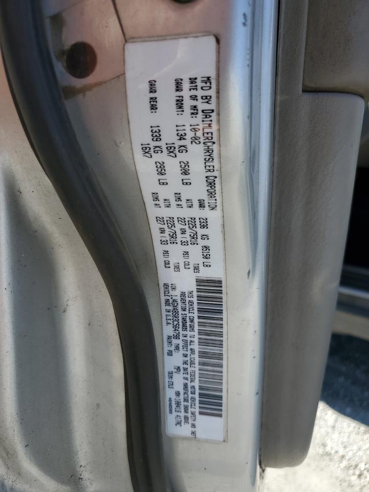 2003 Jeep Grand Cherokee Laredo VIN: 1J4GX48S03C564798 Lot: 90341995