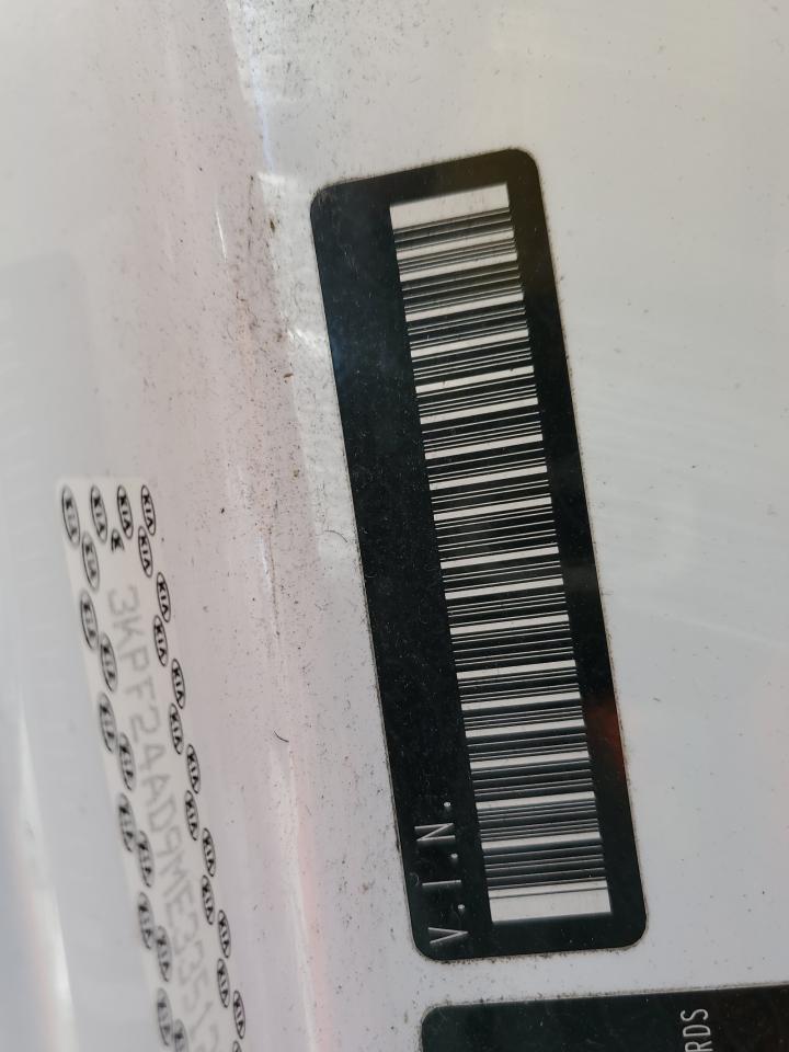 2021 Kia Forte Fe VIN: 3KPF24AD9ME335123 Lot: 91992355