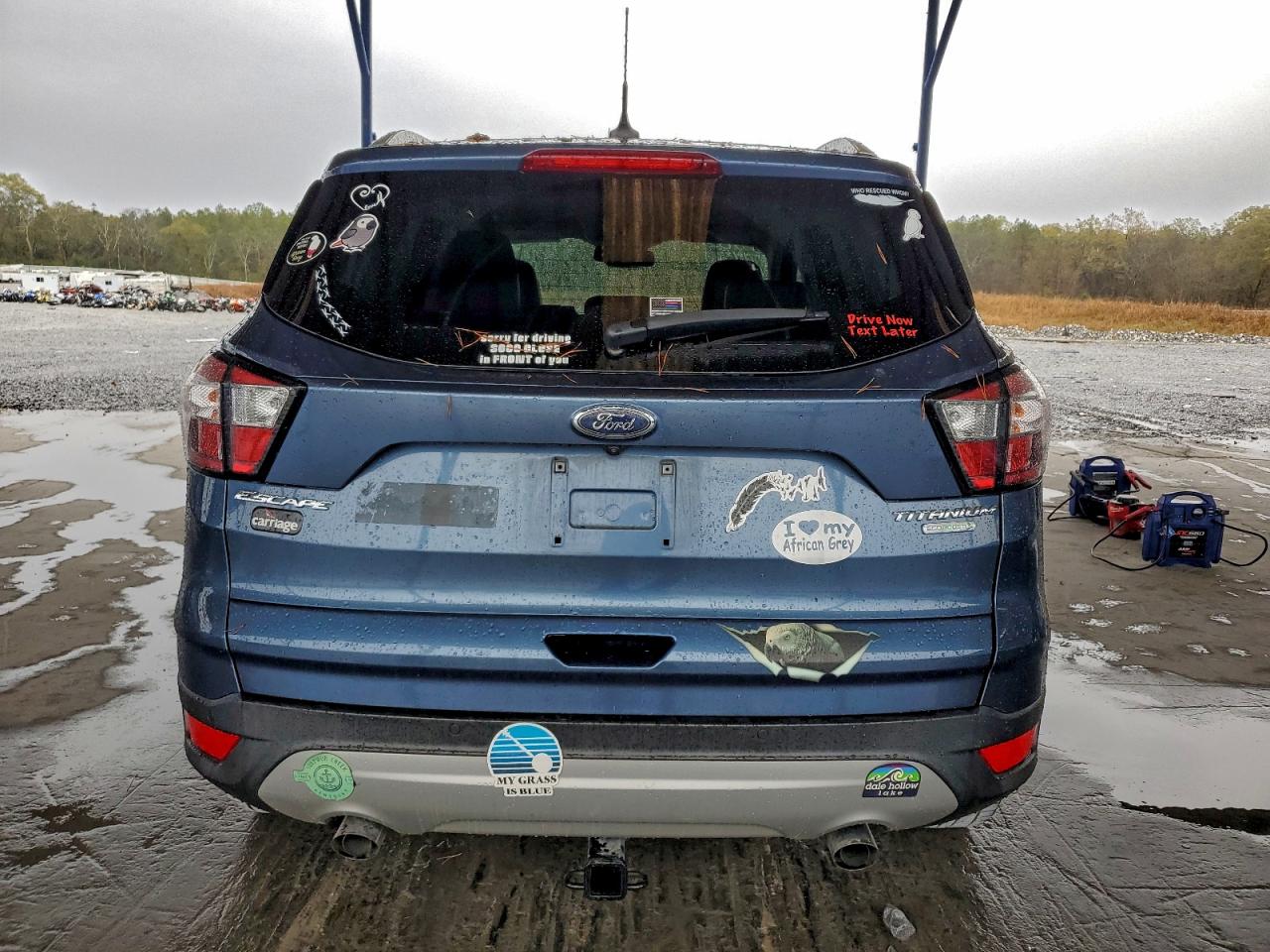 2018 Ford Escape Titanium VIN: 1FMCU0J98JUC44385 Lot: 94054125