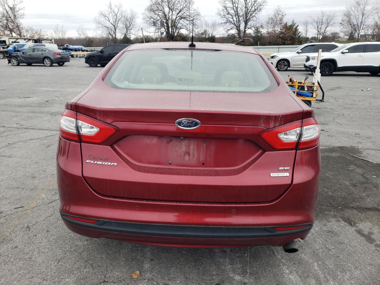 2014 Ford Fusion Se VIN: 3FA6P0HD0ER250588 Lot: 92811625