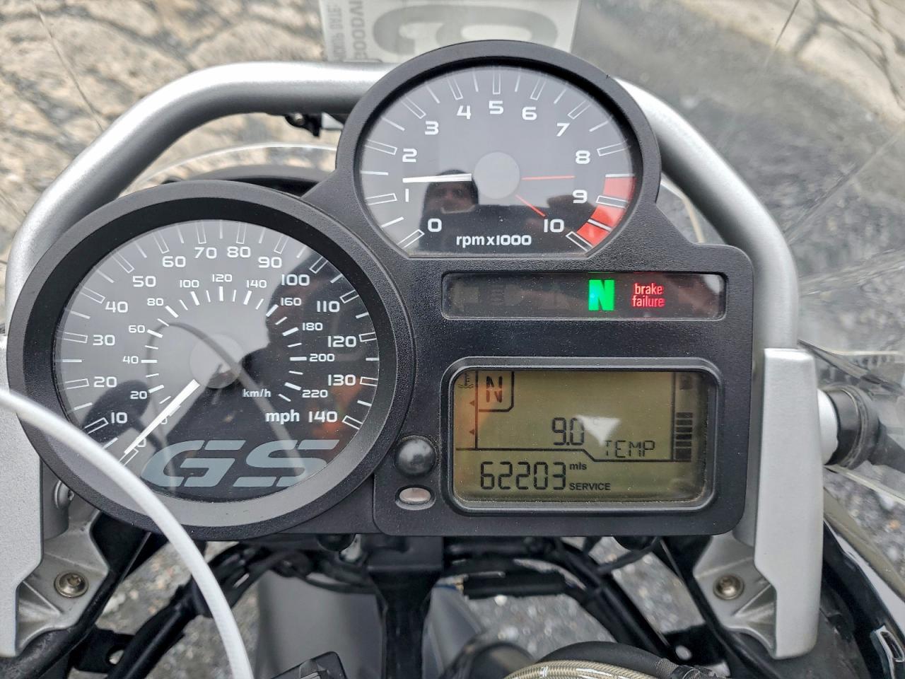 2012 BMW R1200 Gs VIN: WB1046004CZX52031 Lot: 94174785