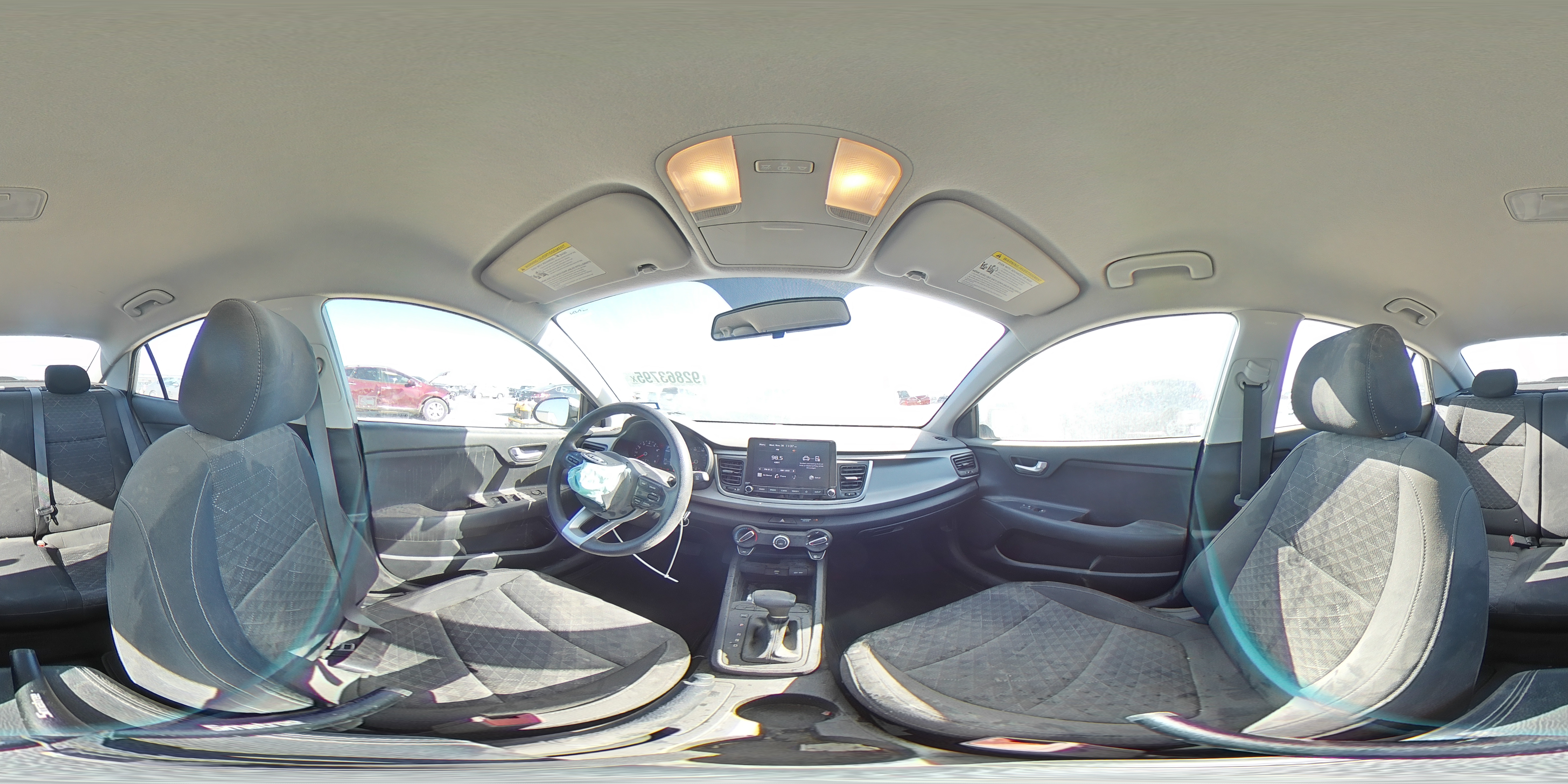 2021 Kia Rio Lx VIN: 3KPA24AD0ME382888 Lot: 92863795