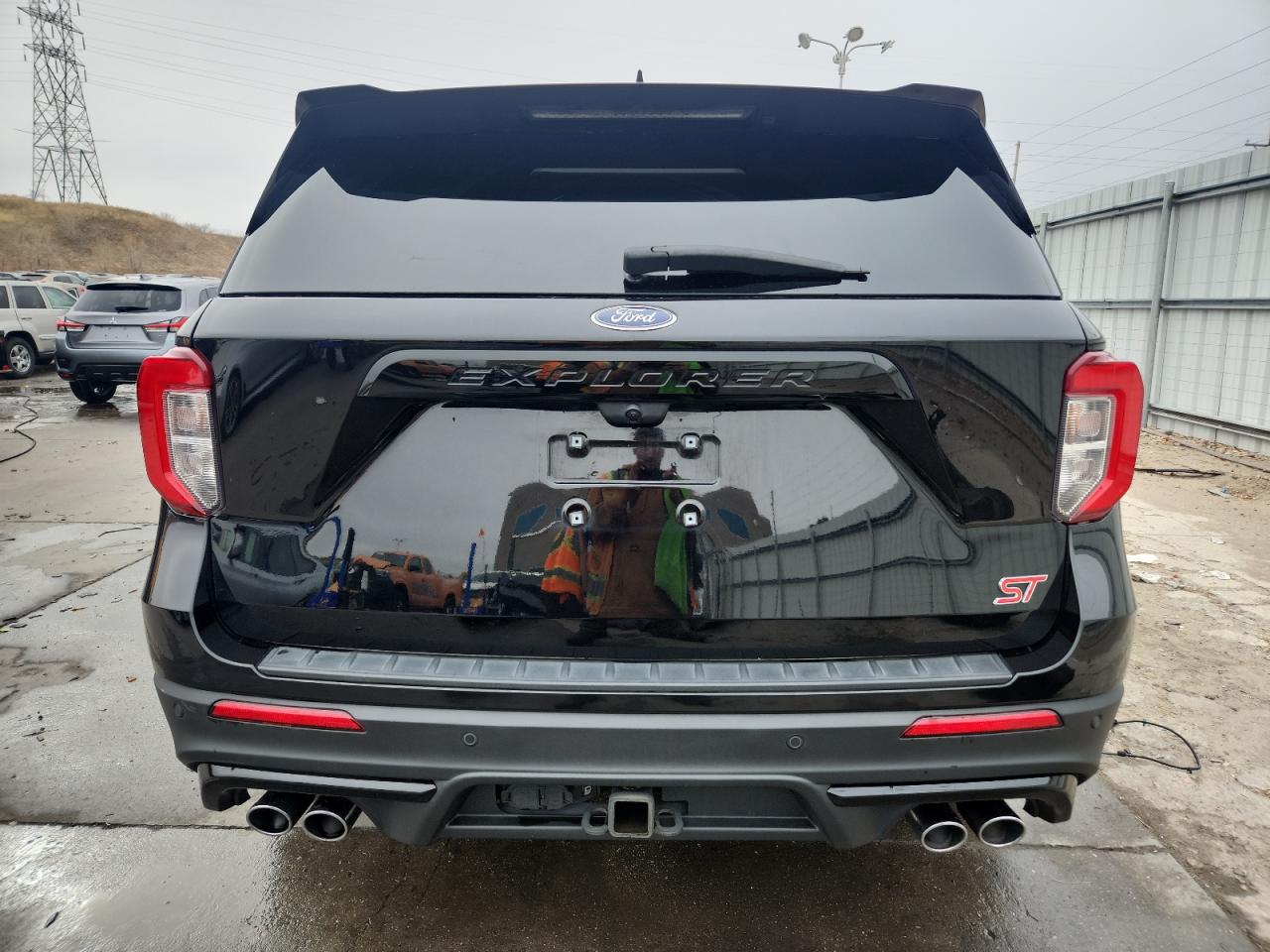 2022 Ford Explorer St VIN: 1FM5K8GC0NGA97984 Lot: 93145785