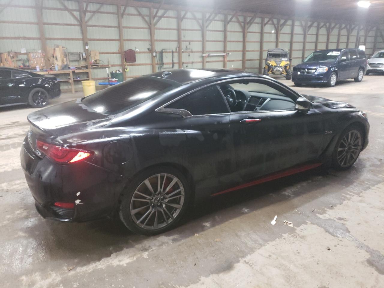 2017 Infiniti Q60 Red Sport 400 black null gas JN1FV7EL4HM702093 photo #4