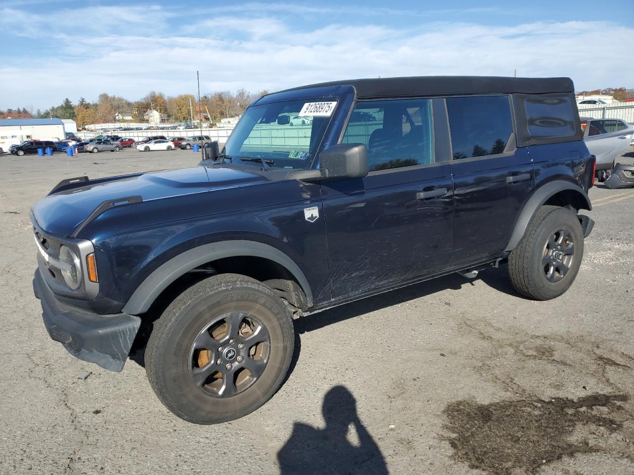 2021 Ford Bronco Base VIN: 1FMDE5BH8MLA88248 Lot: 91268975