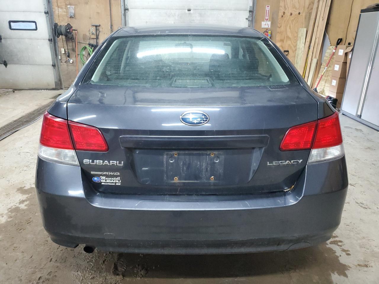 2012 Subaru Legacy 2.5I VIN: 4S3BMCA64C3011569 Lot: 92435655