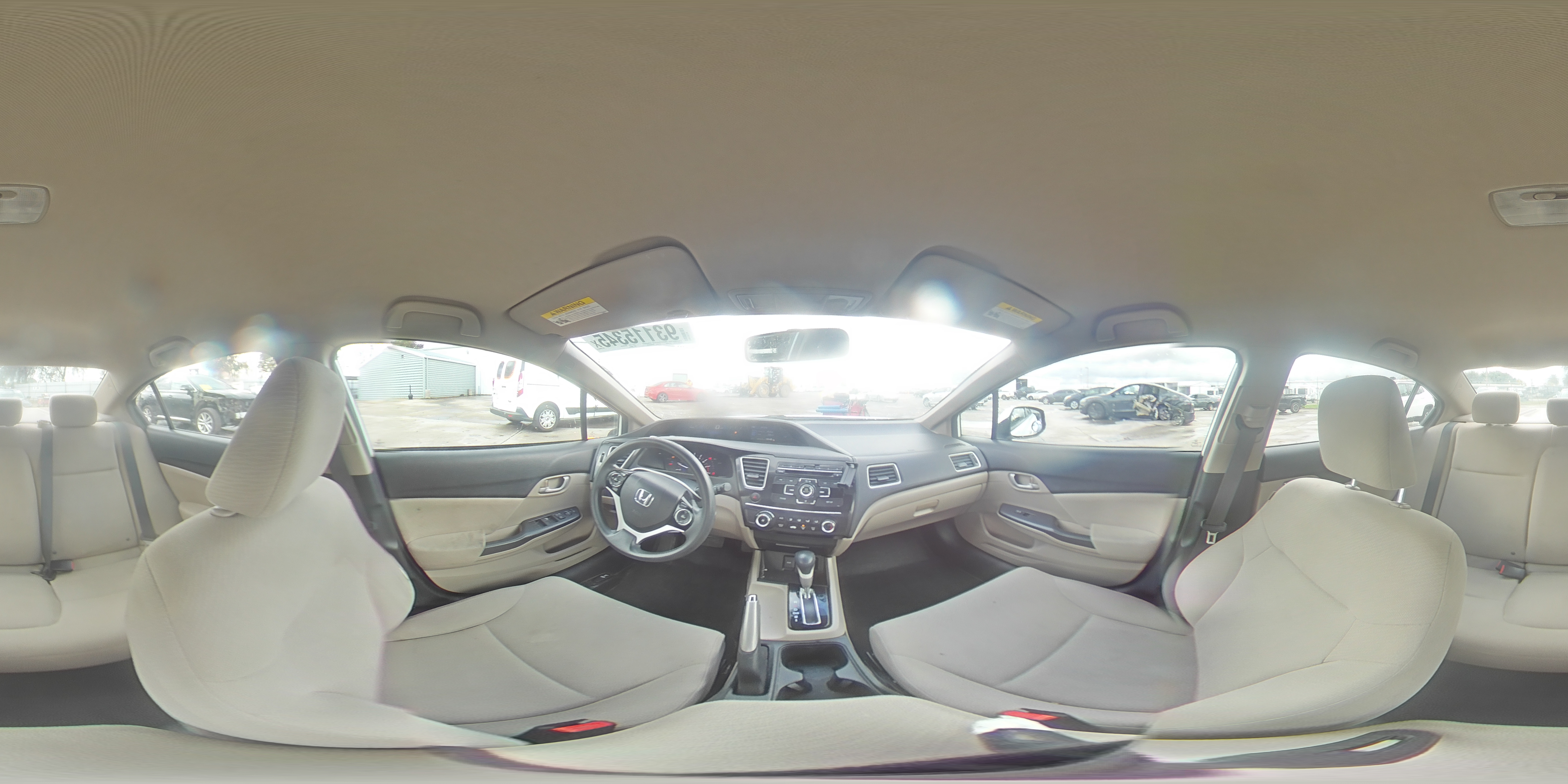 2013 Honda Civic Lx VIN: 19XFB2F50DE290854 Lot: 93115345