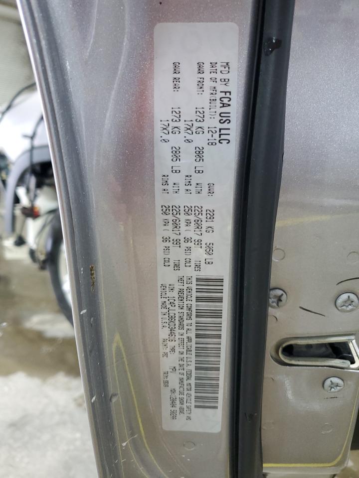 2019 Jeep Cherokee Latitude VIN: 1C4PJLCB6KD344616 Lot: 91839635