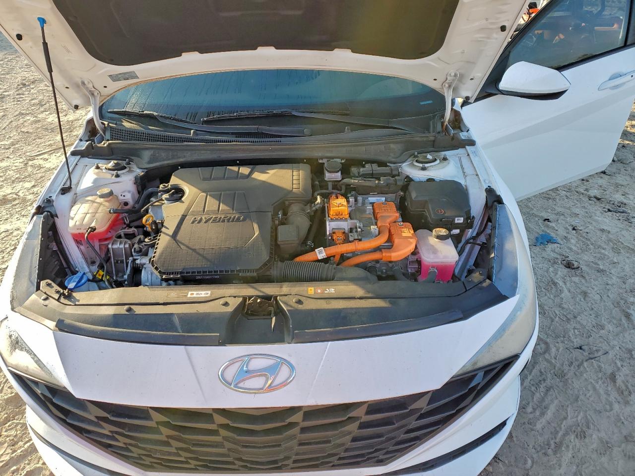 2022 Hyundai Elantra Blue VIN: KMHLM4AJ5NU023852 Lot: 93887475