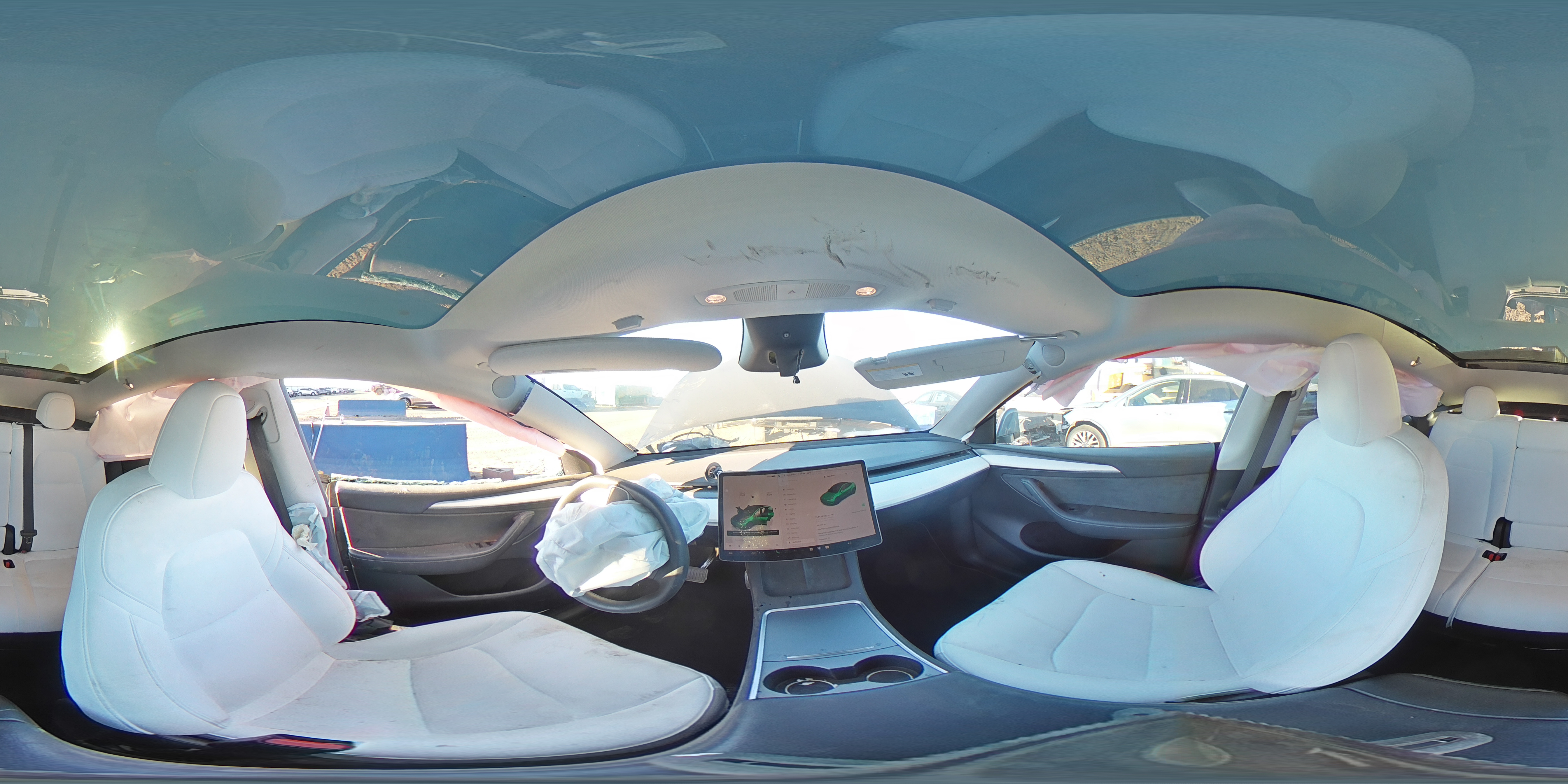 2023 Tesla Model Y VIN: 7SAYGAEEXPF868126 Lot: 92115305