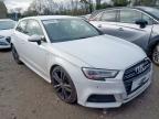 2016 AUDI A3 1.6 TDI S LINE 3DR for sale at Copart WOLVERHAMPTON